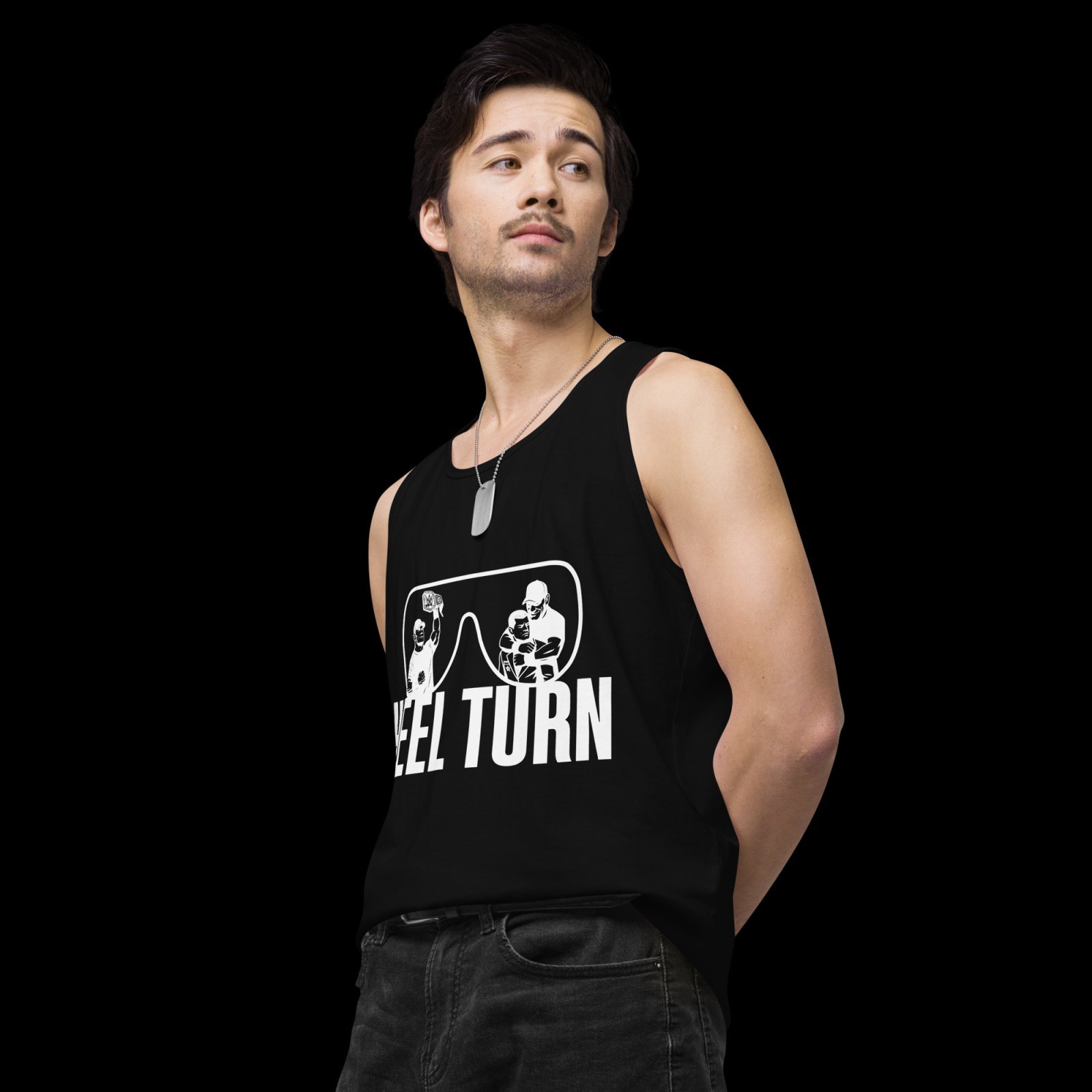 Black John Cena Tank Top - Image 3