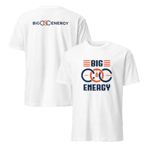 Big COC Energy T-Shirt – White | City of Champs