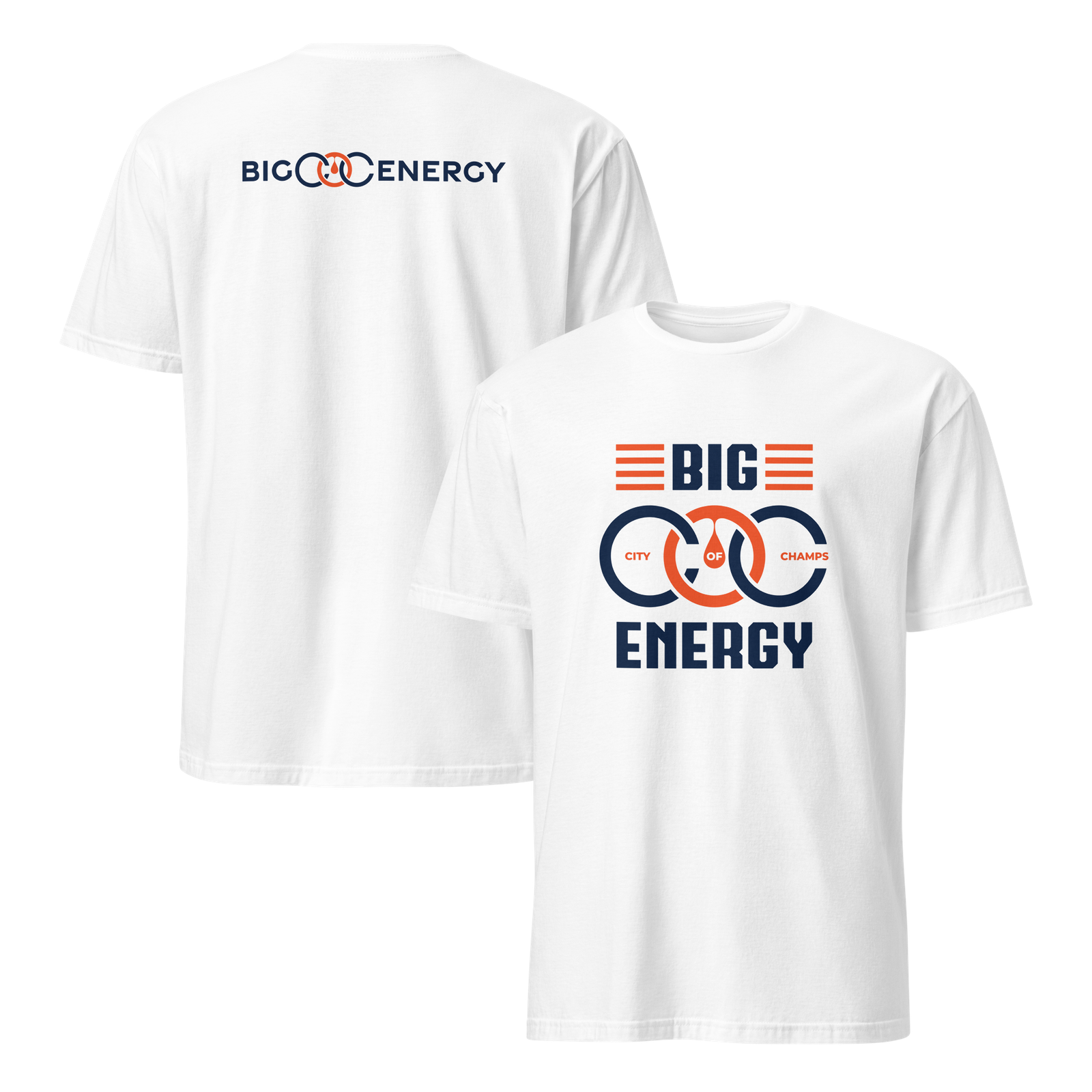 Big COC Energy T-Shirt – White | City of Champs