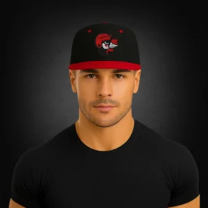 Black and Red Goose Goons Cap