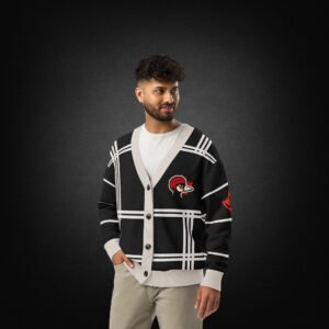 Knitted Cardigan Goose Goons Sweater