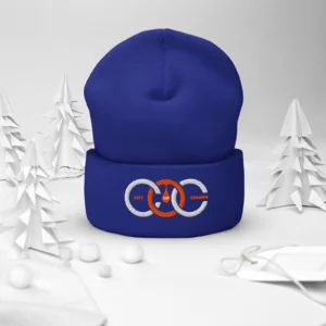 City of Champs Cuffed Beanie – Blue