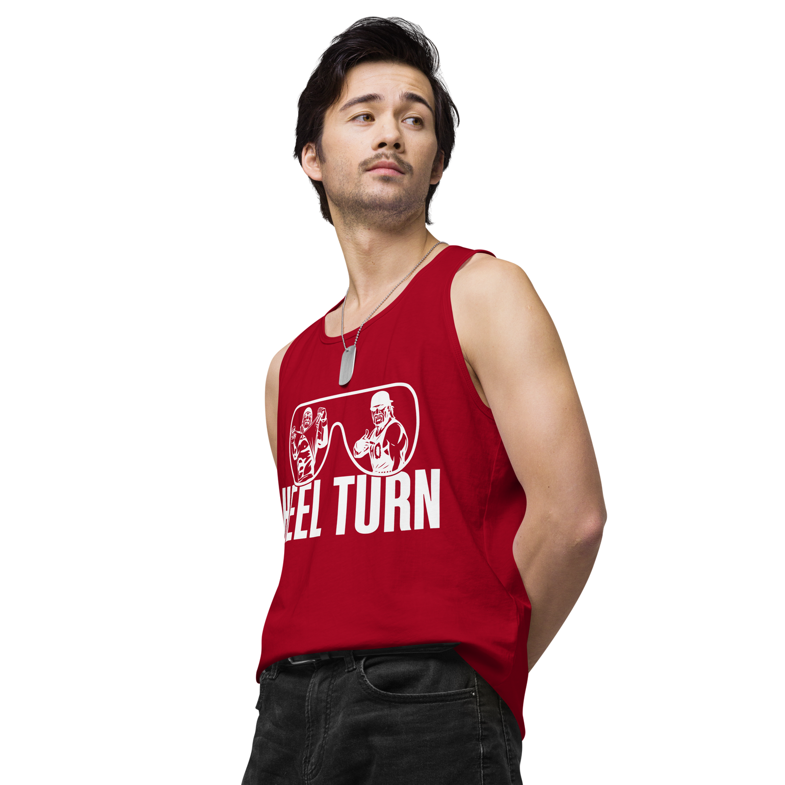 Red Hulk Hogan Tank Top
