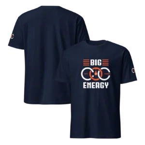 Big COC Energy T-Shirt – Navy Blue | City of Champs