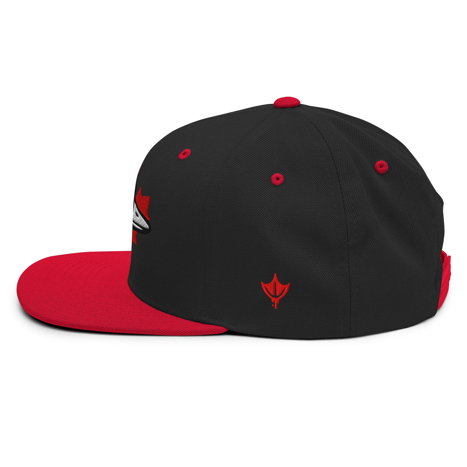 Black and Red Goose Goons Cap - Image 2