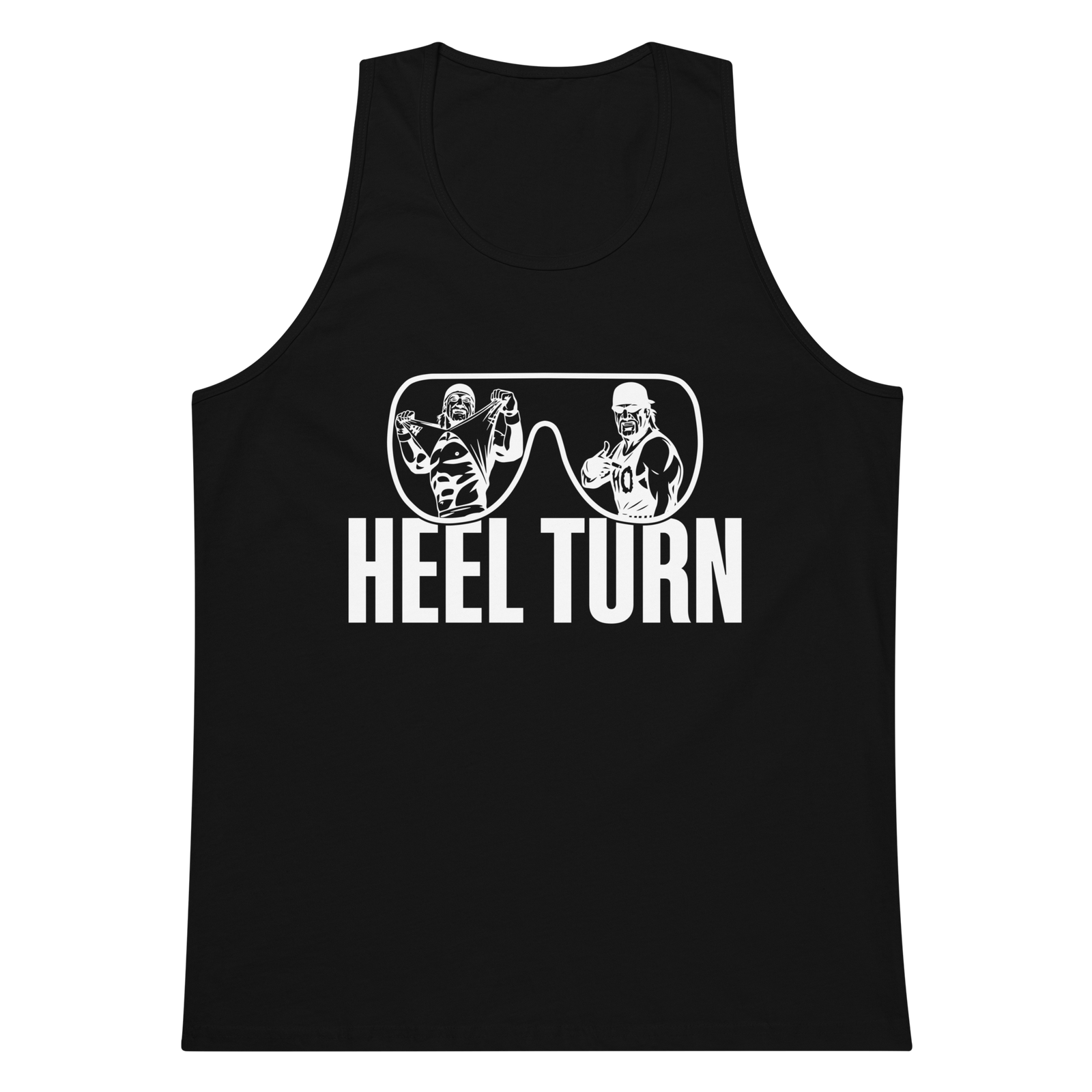 Black Hulk Hogan Tank Top - Image 2