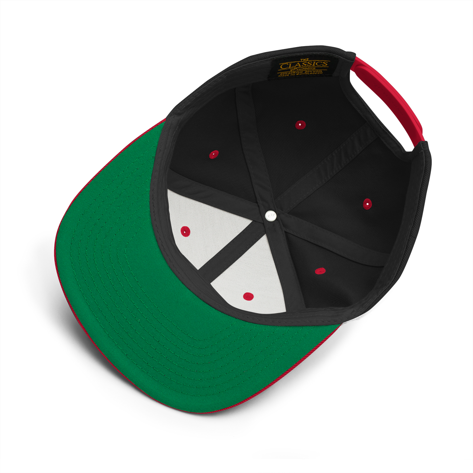 Black and Red Goose Goons Cap - Image 3