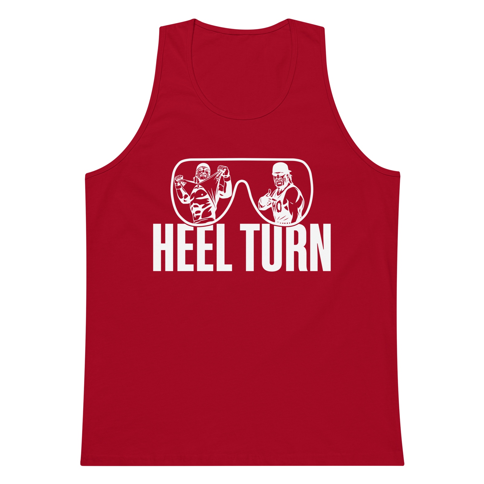 Red Hulk Hogan Tank Top - Image 3