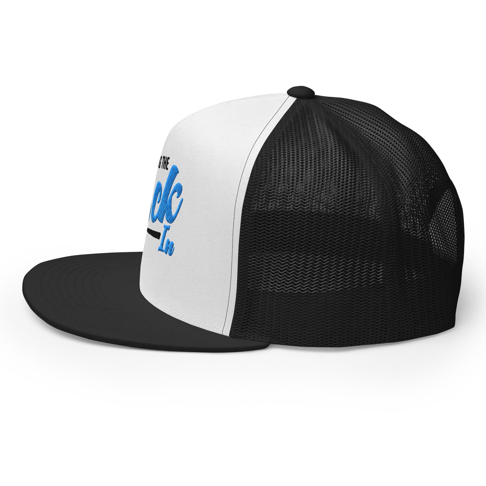 Dig the F*** In Trucker Snapback – Black - Image 4