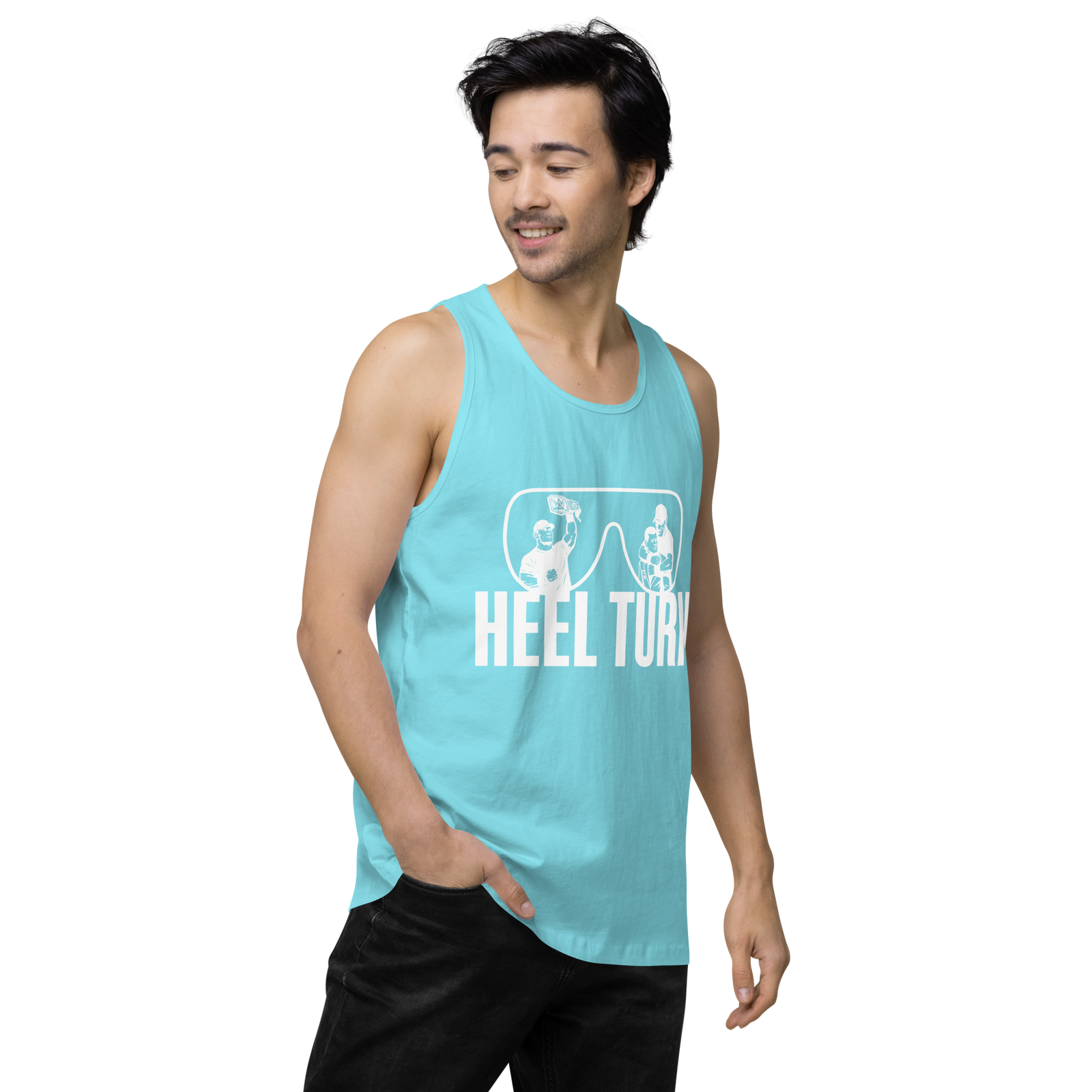 Blue John Cena Tank Top - Image 4