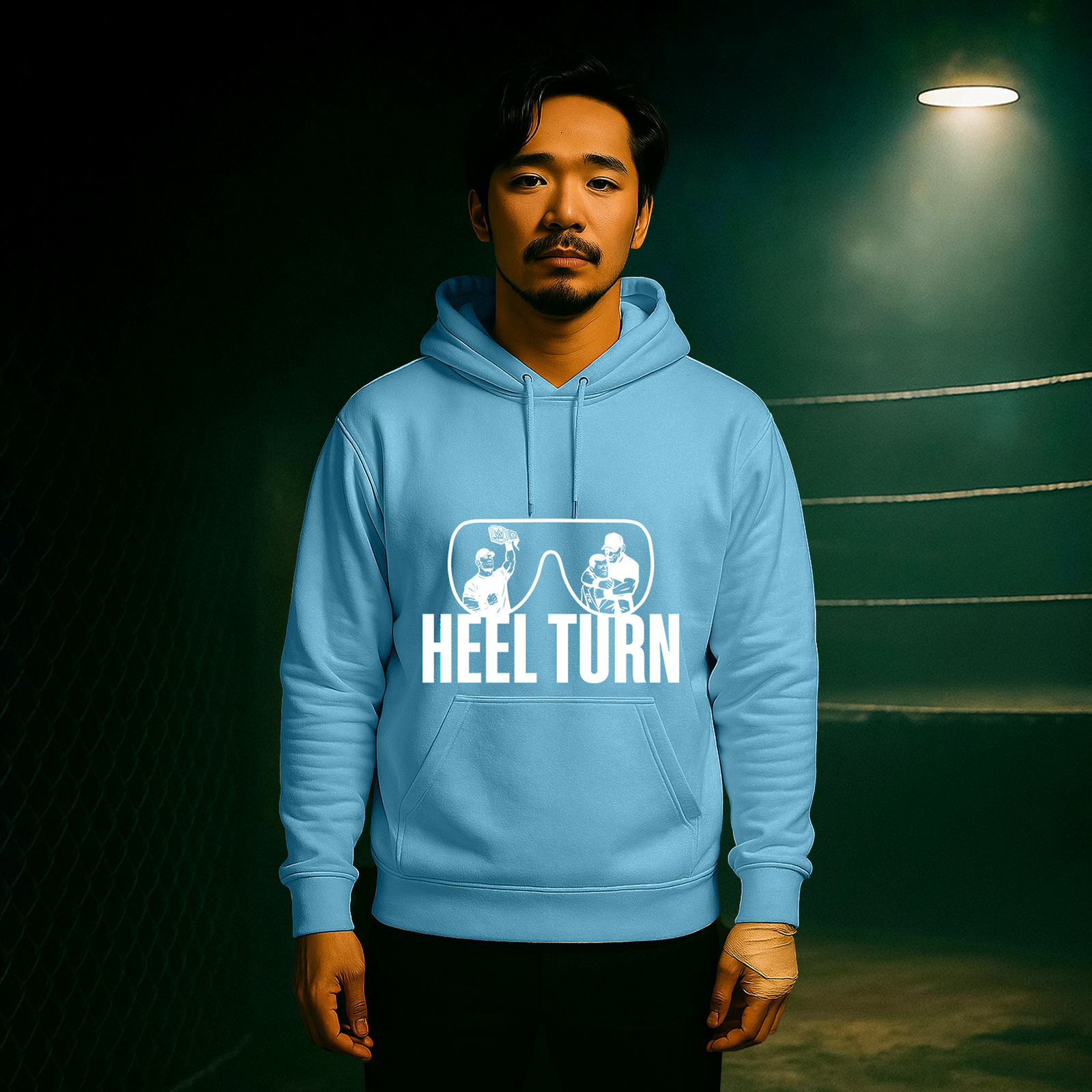 John Cena Blue Hoodie - Image 4